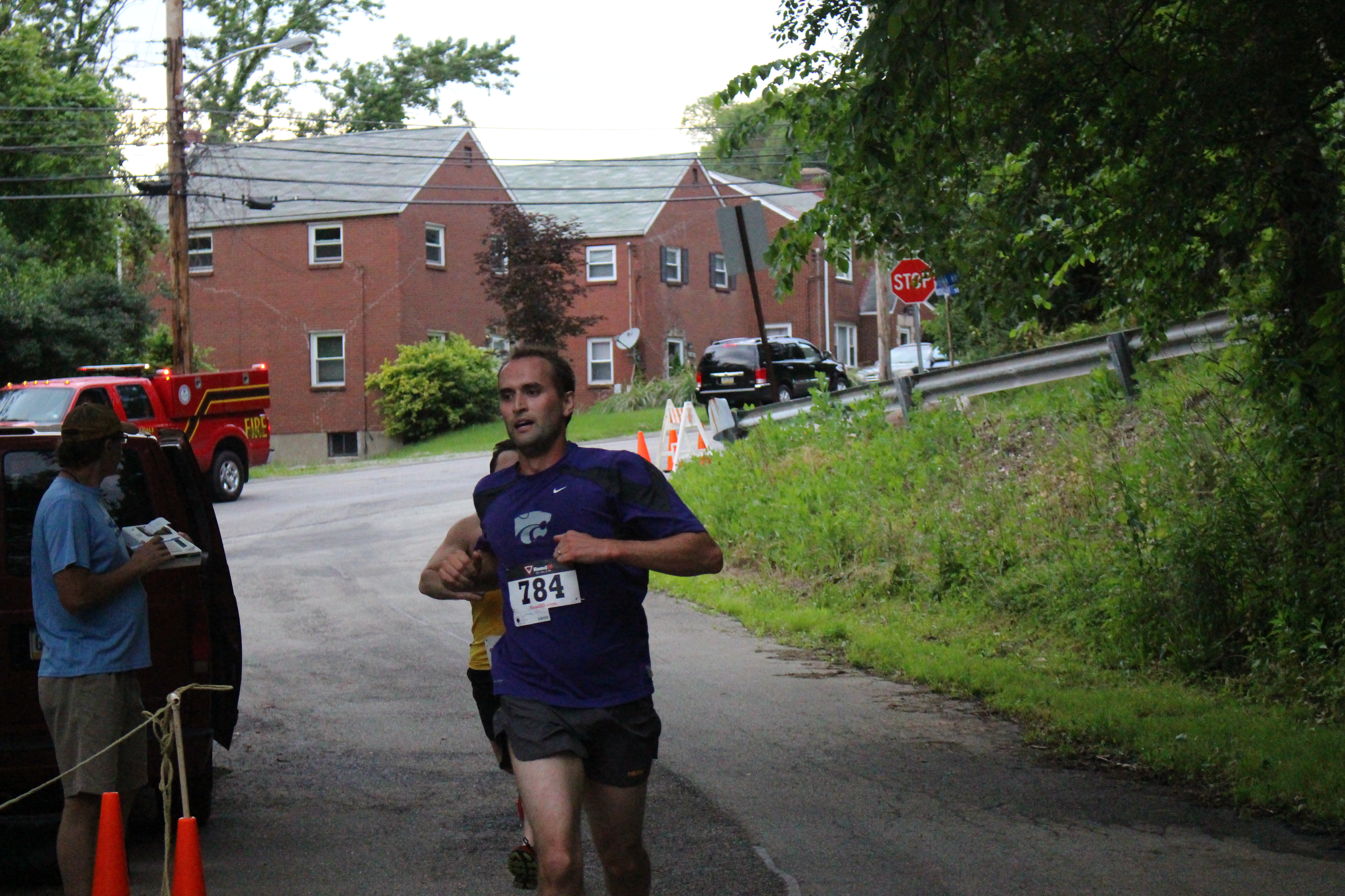 person running