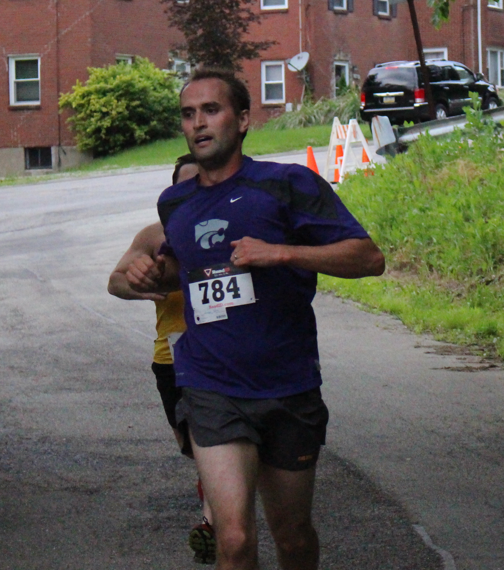 person running